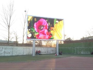 Stadion Besar Tampilan LED Iklan 1ft x 1ft Weatherproof dengan ROHS